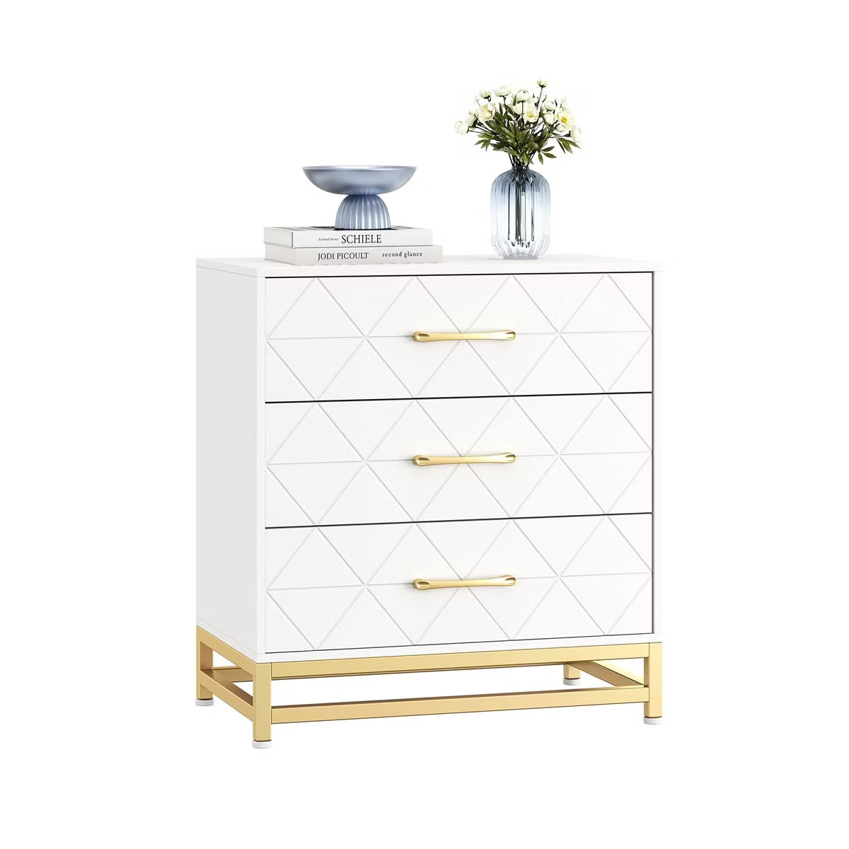 3 Drawer Dresser for Bedroom, Modern Wood Dressers Chest of Drawers with Storage | Target