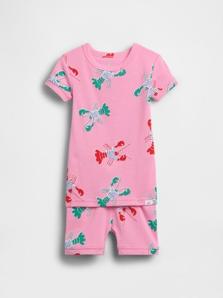 Baby & Toddler Organic Brushed Cotton Lobster PJ Short Set | Gap (US)