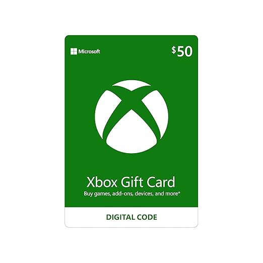 Amazon.com: $50 Xbox Gift Card [Digital Code] | Amazon (US)
