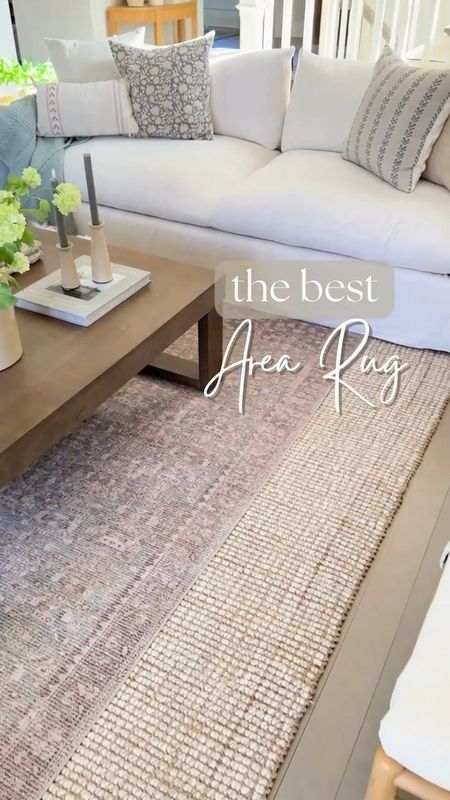 Love my living room rug combo. I layered this Loloi rug (color: sage/bark) over my best selling wool jute rug (color: natural)! It's super soft and not scratchy at all!

(2/27)

#LTKVideo #LTKstyletip #LTKhome