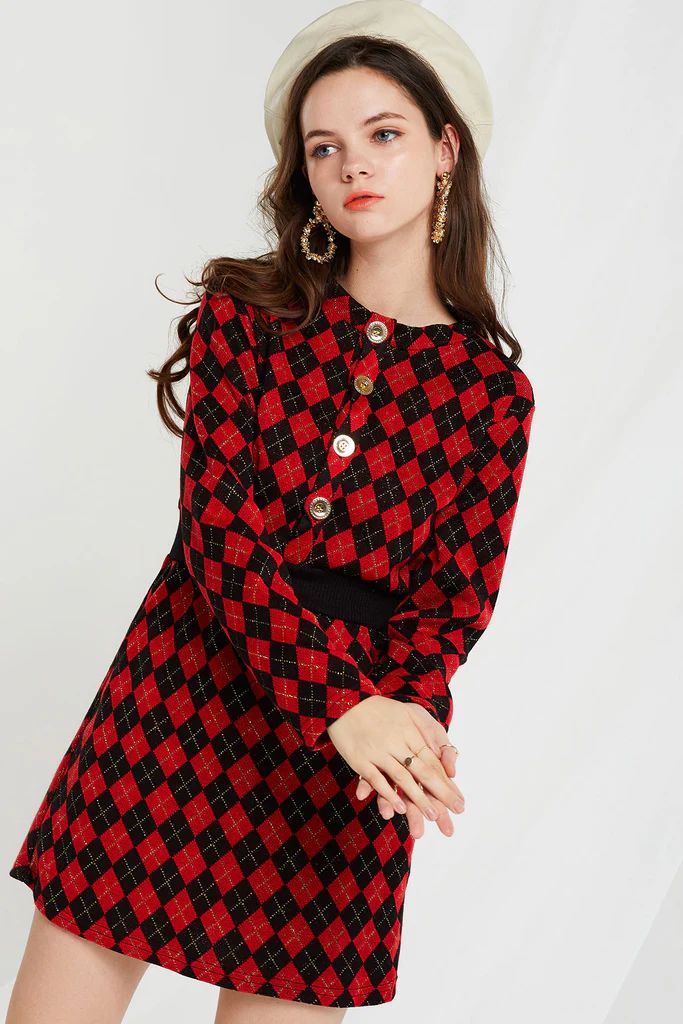 Naomi Patterned Dress | Storets (Global)