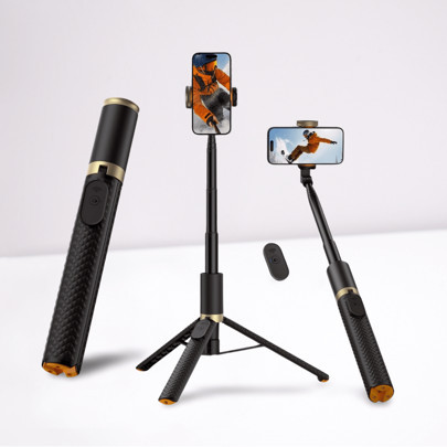 62-Inch Phone Tripod And Selfie Stick With Remote Portable Lightweight Travel Tripod For Selfies Video Recording Vlogging Extendable Stand Compatible | SHEIN