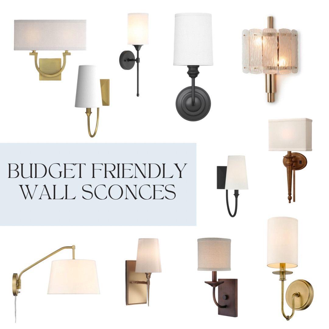  Budget friendly wall sconce that are also timeless and beautiful. 

Brass sconce, bronze sconce, swing arm sconce, single light sconce, two light sconce, black sconce. 

#LTKhome