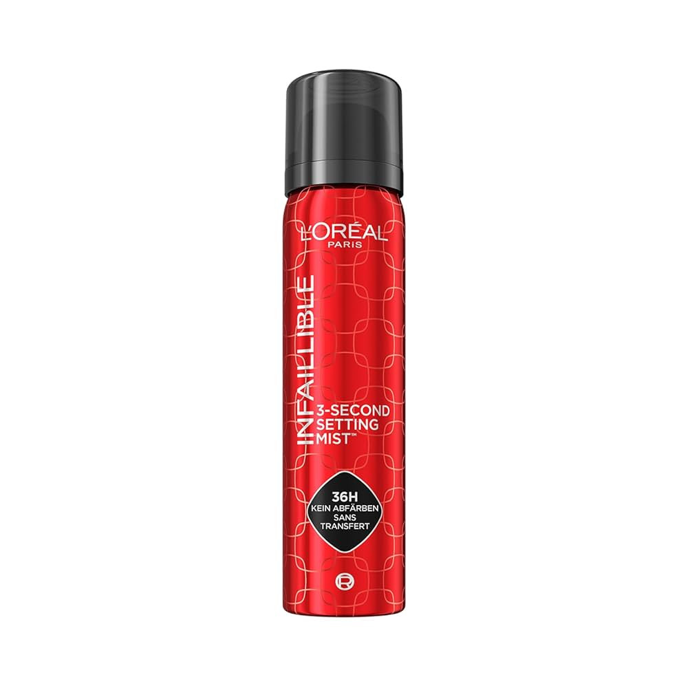 L'Oréal Paris Setting Spray zum Fixieren von Make up, Transferfest in 3 Sekunden, Fixier-Spray f... | Amazon (DE)