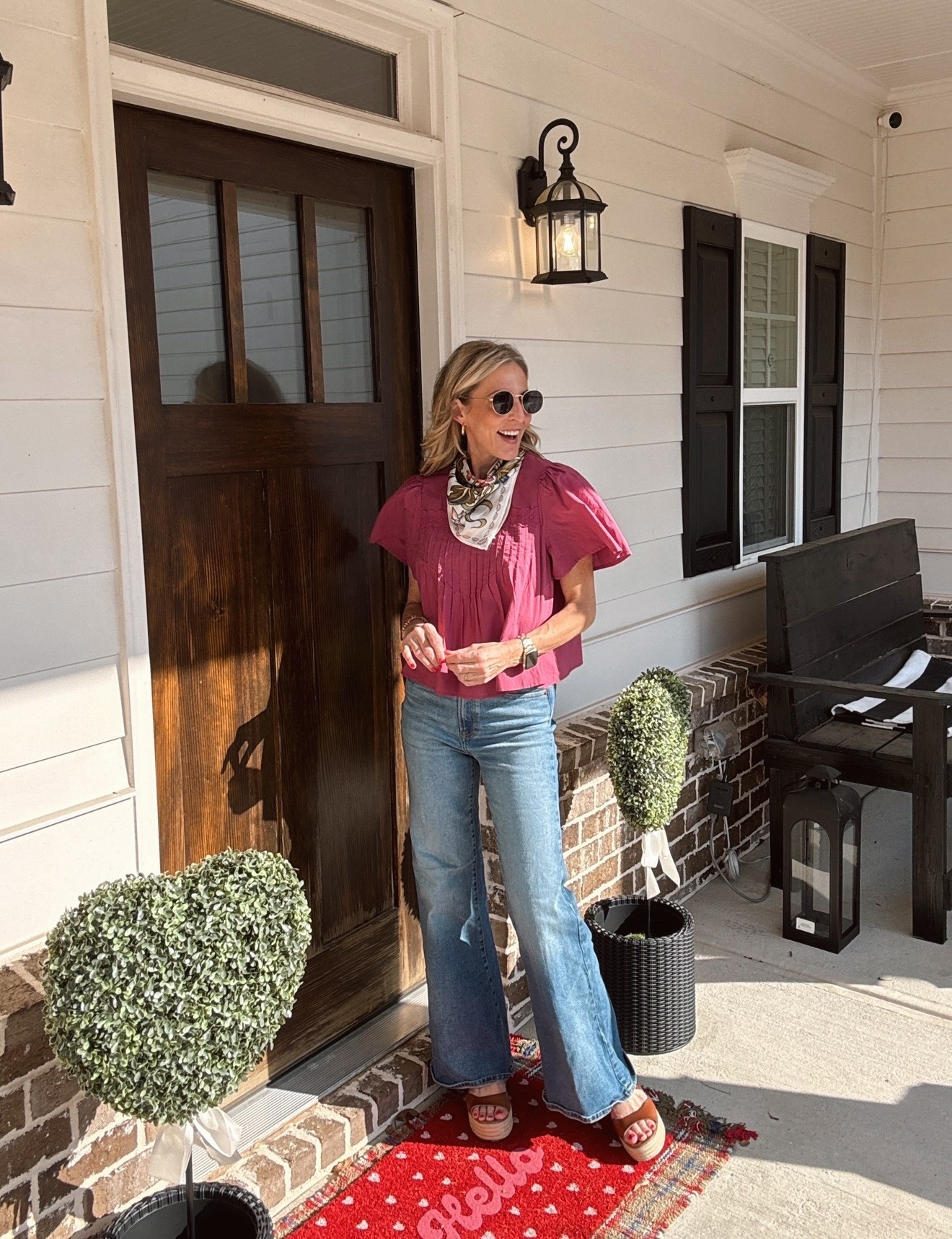 This $25 Target top is still fully stocked and I get why it’s a bestseller! Easy, flattering, and one of those throw-on-and-go pieces you’ll wear all the time. Comment TARGET and I’ll send you the links




target top, target blouse, lace pintuck blouse, affordable fashion, target outfit idea, teacher outfit, casual outfit with jeans, spring top, everyday outfit, modest fashion, over 40 style, feminine blouse, short sleeve blouse, easy outfit idea, target finds, budget friendly style, classic outfit, capsule wardrobe top

#LTKmomlife #LTKootd #LTKMothersDay