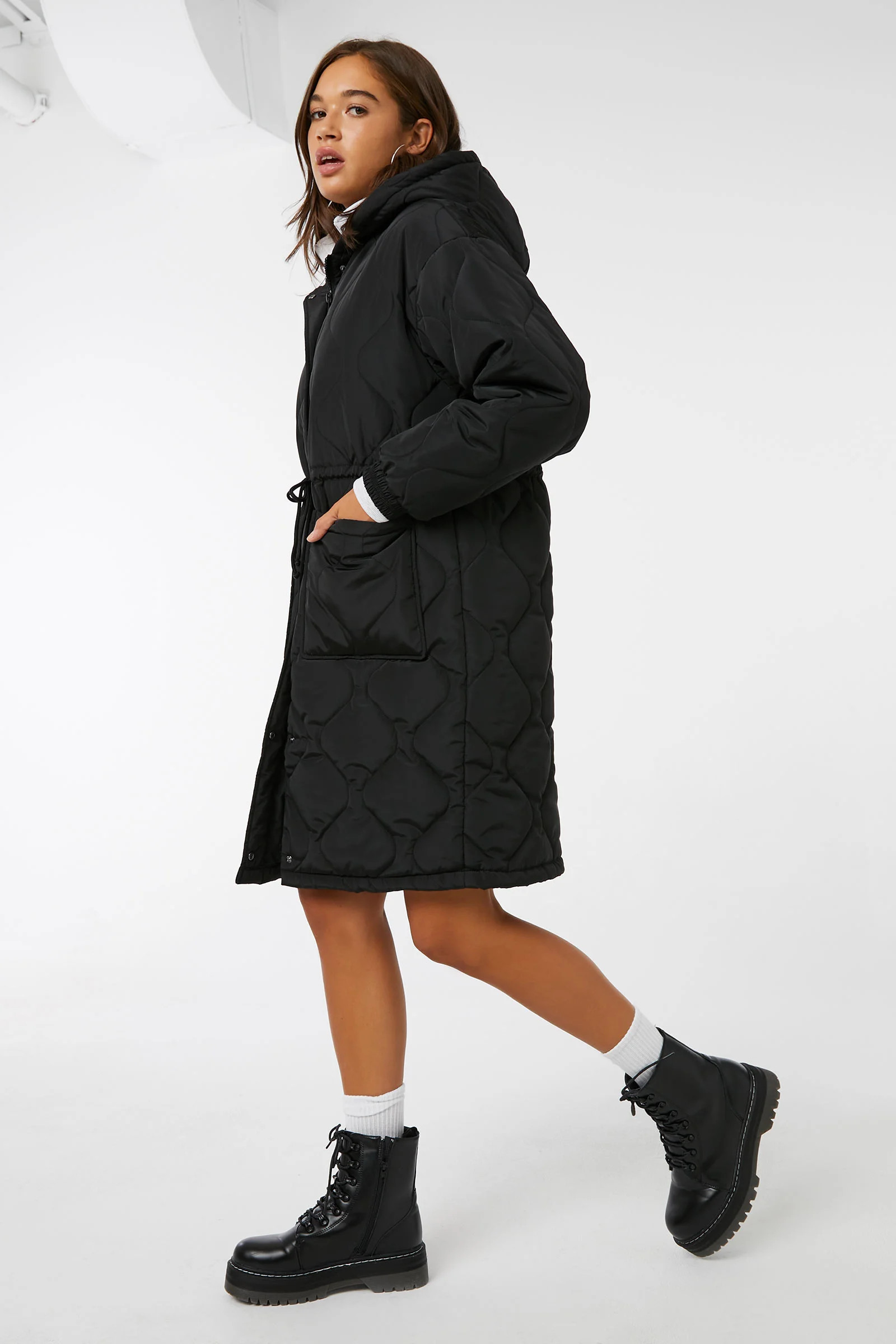 Oversized Quilted Jacket | Ardene