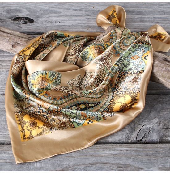 Neutral Paisley Wild Rag | Rod's Western Palace/ Country Grace