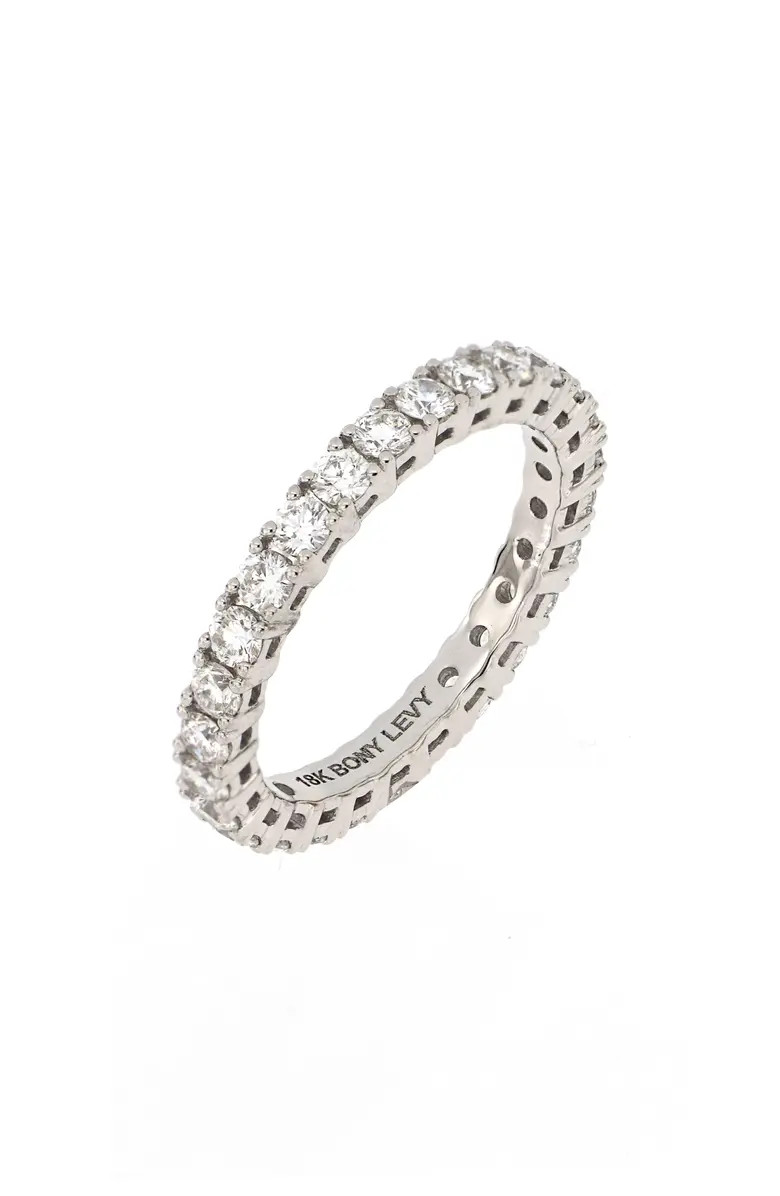 Bony Levy Audrey Diamond Eternity Band | Nordstrom | Nordstrom