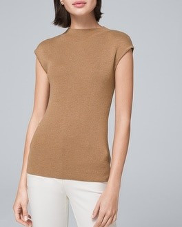 MODERN MOCK NECK SWEATER | White House Black Market