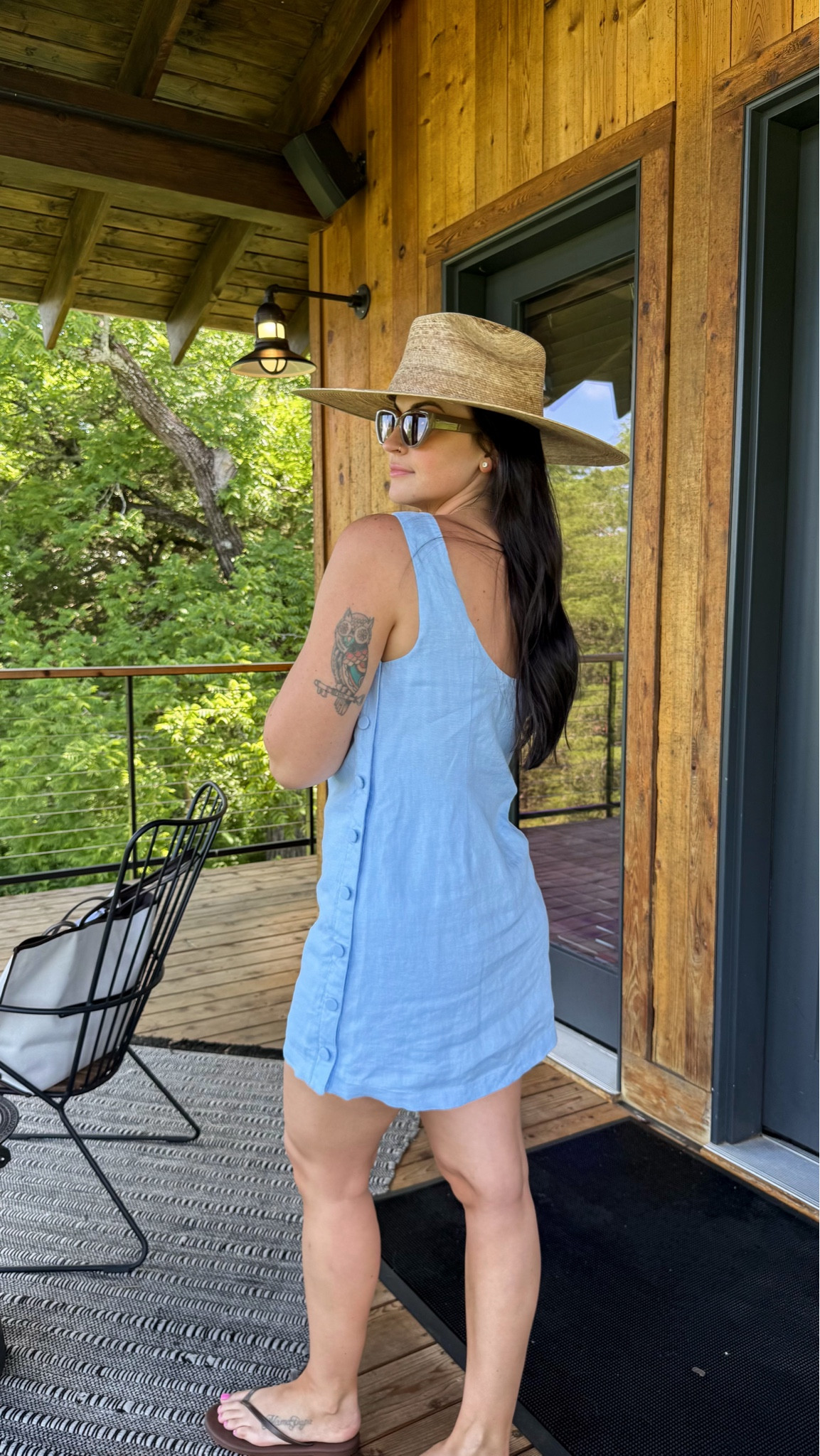 Love this little linen dress for summer 🤍 This color is sold out but it’s still available in tan and black and under $100 with my code AFTIA!!

#LTKSaleAlert #LTKootd #LTKdayinmylife