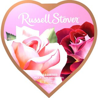 Russell Stover Valentine's Day Photo Heart Chocolate Candy Gift Box, 3 CT, 1.5 OZ | CVS Health
