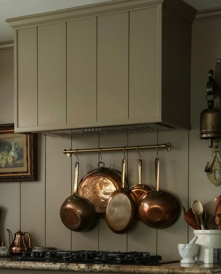 Vintage copper adds so much warmth and character to any kitchen. Here’s a roundup of several copper pieces similar to my own. #kitchen #potrail 

#LTKhome