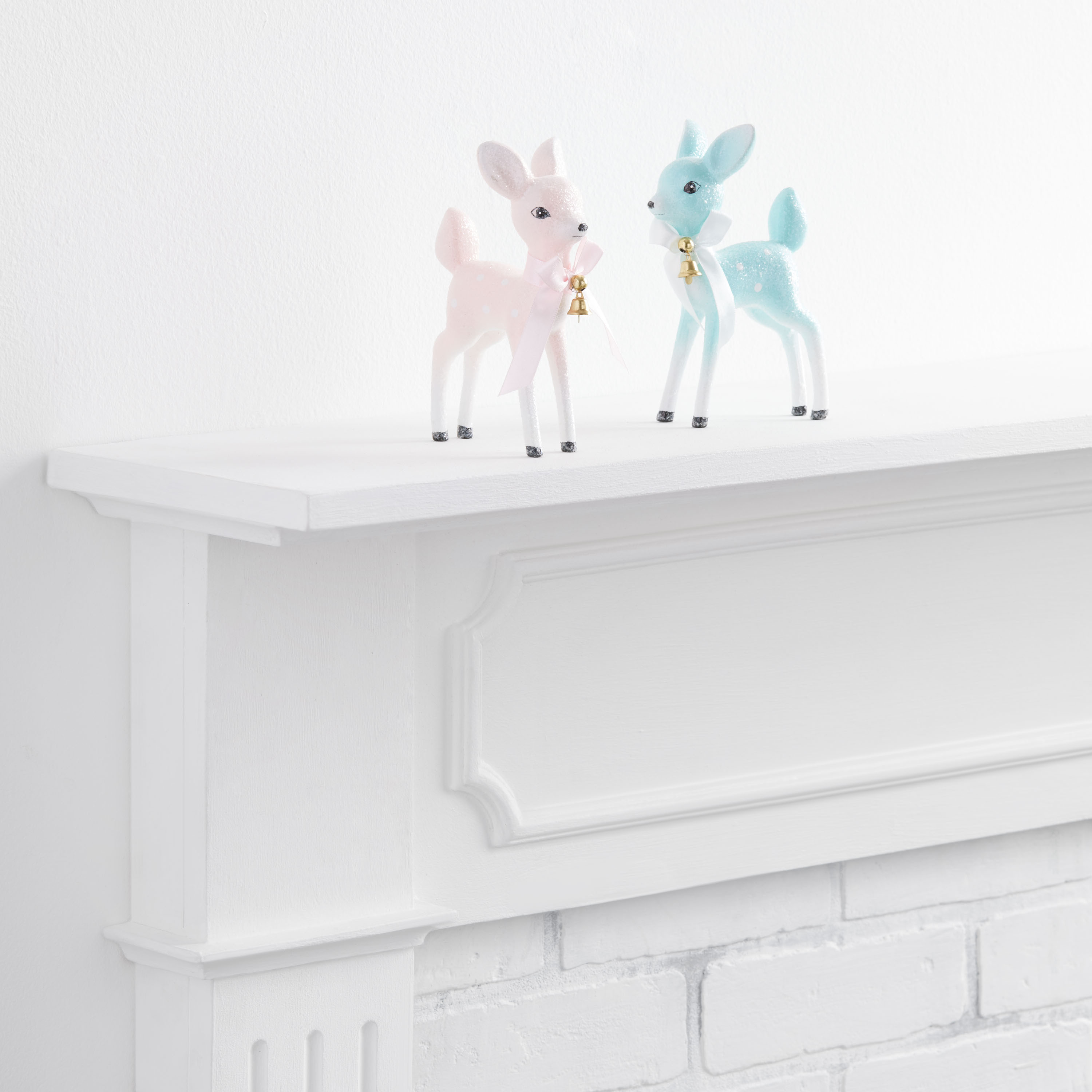 Retro Mini Deer Decor Set of 2 | World Market