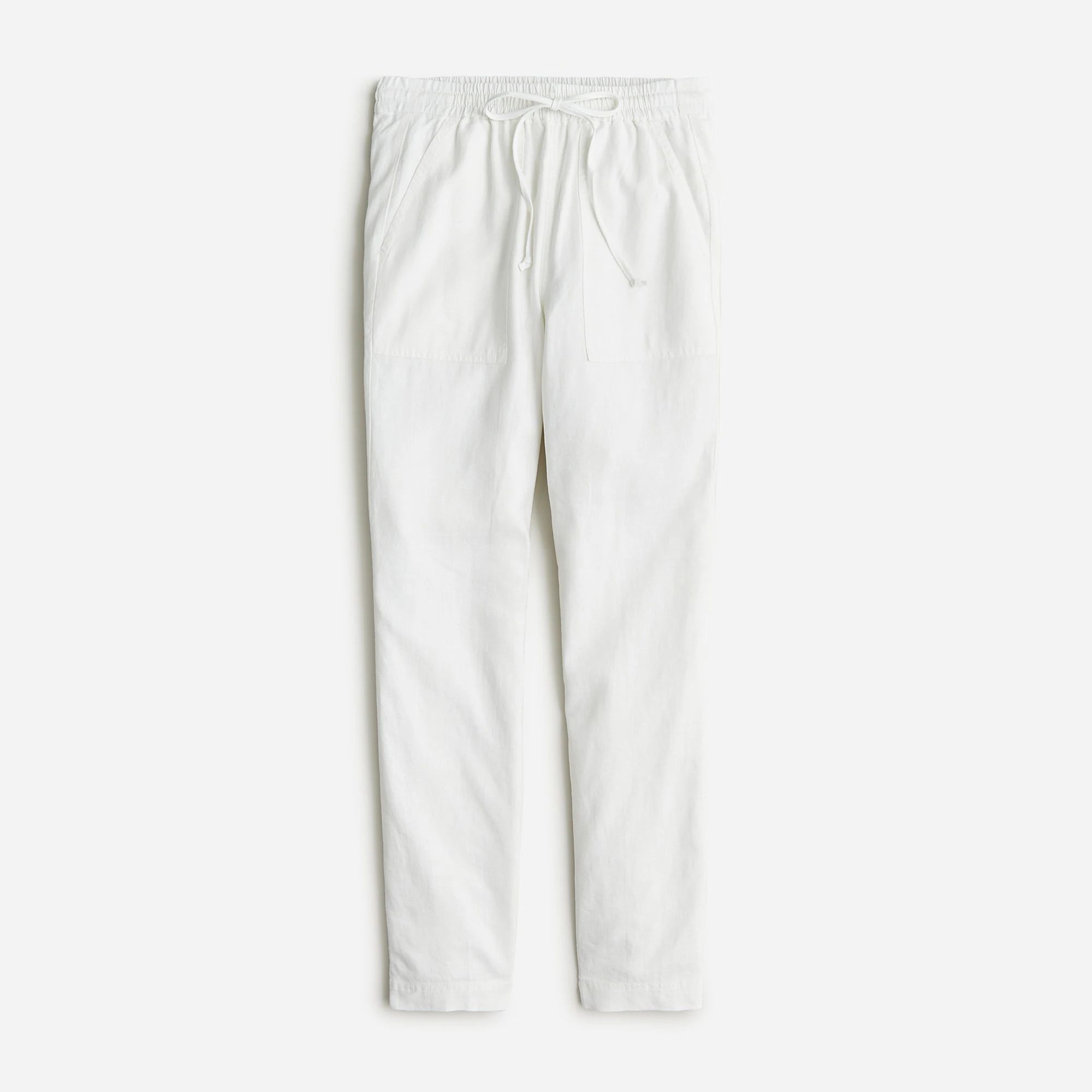 J.Crew: New Seaside Pant In Linen Blend For Women | J.Crew US