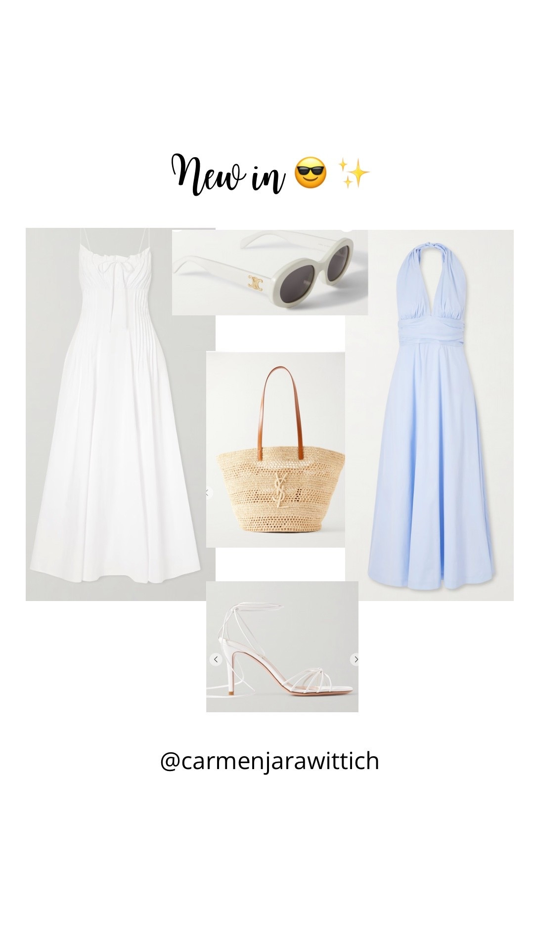 Vacation outfits 😎✨#basketbag #sunglasses #summeroutfit #whitedress #sommerkleid #vacationoutfits #summerdress

#LTKkleider #LTKdatenight #LTKbag #LTKstyletip #LTKtravel #LTKsummer