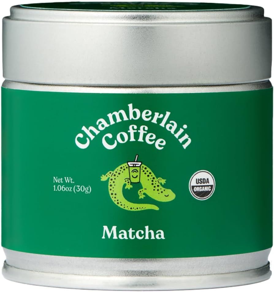 Chamberlain Coffee Original Matcha Green Tea Powder - Japanese Green Tea + Ceremonial Grade Match... | Amazon (US)