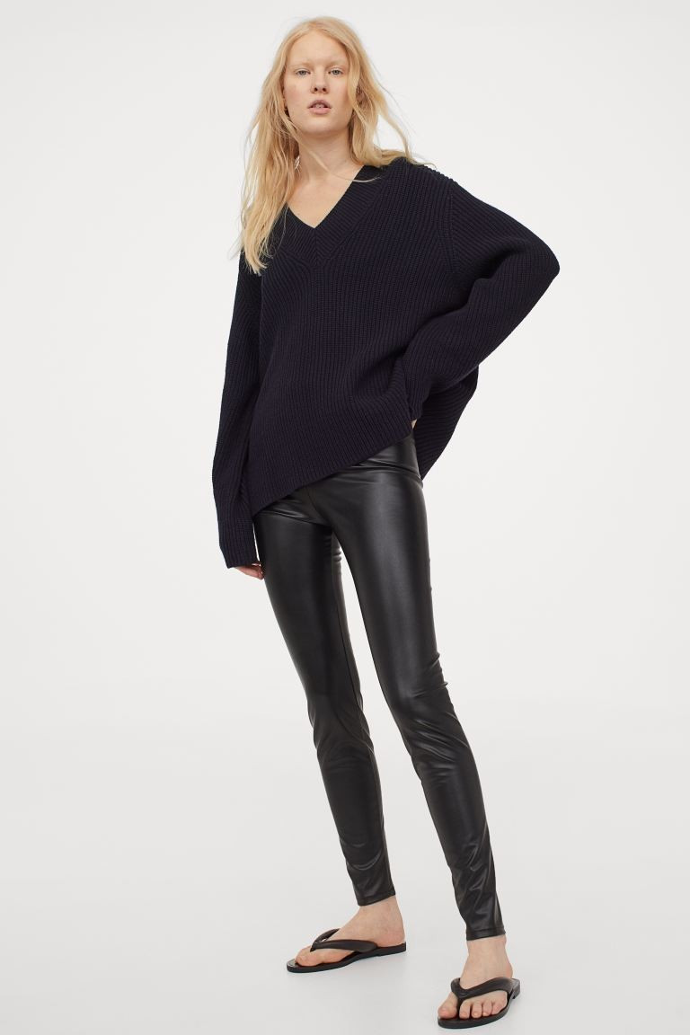 Faux Leather Leggings | H&M (US + CA)