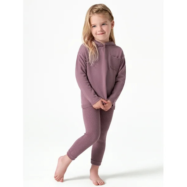 Modern Moments by Gerber Baby & Toddler Boy or Girl Gender Neutral Sweater Knit Hoodie & Pant, 2-... | Walmart (US)