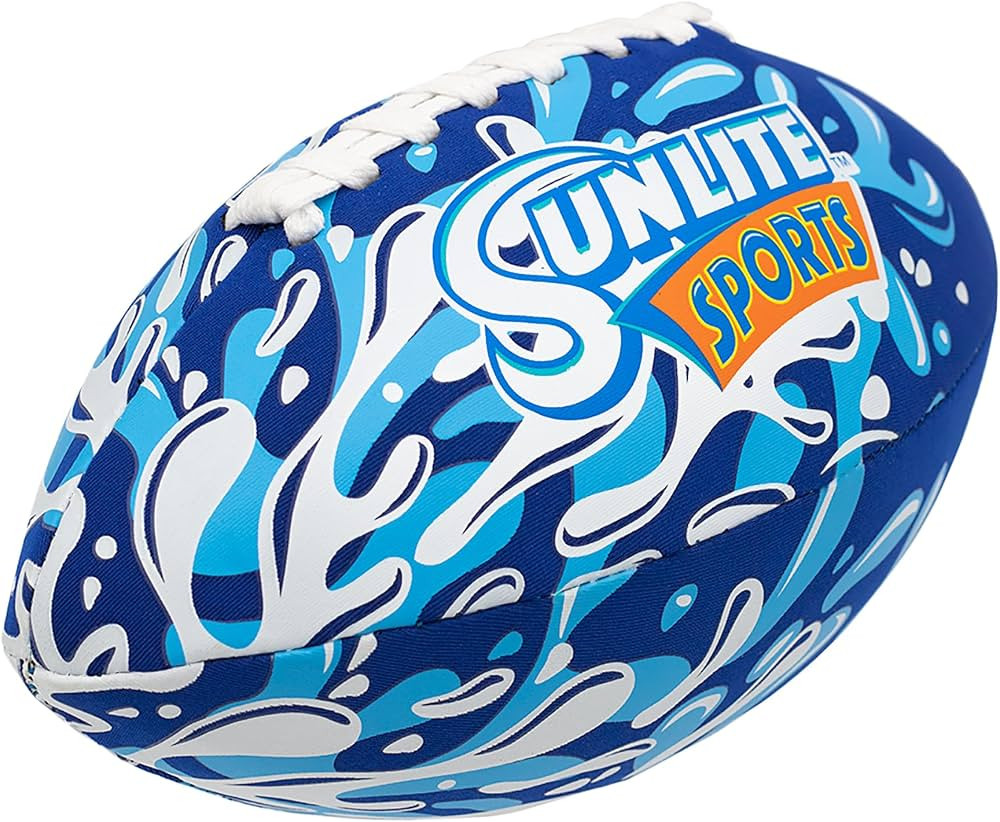 Sunlite Sports Waterproof Football for Lawn Backyard Pool Beach Lake Park Water Toy, Outdoor Play... | Amazon (US)