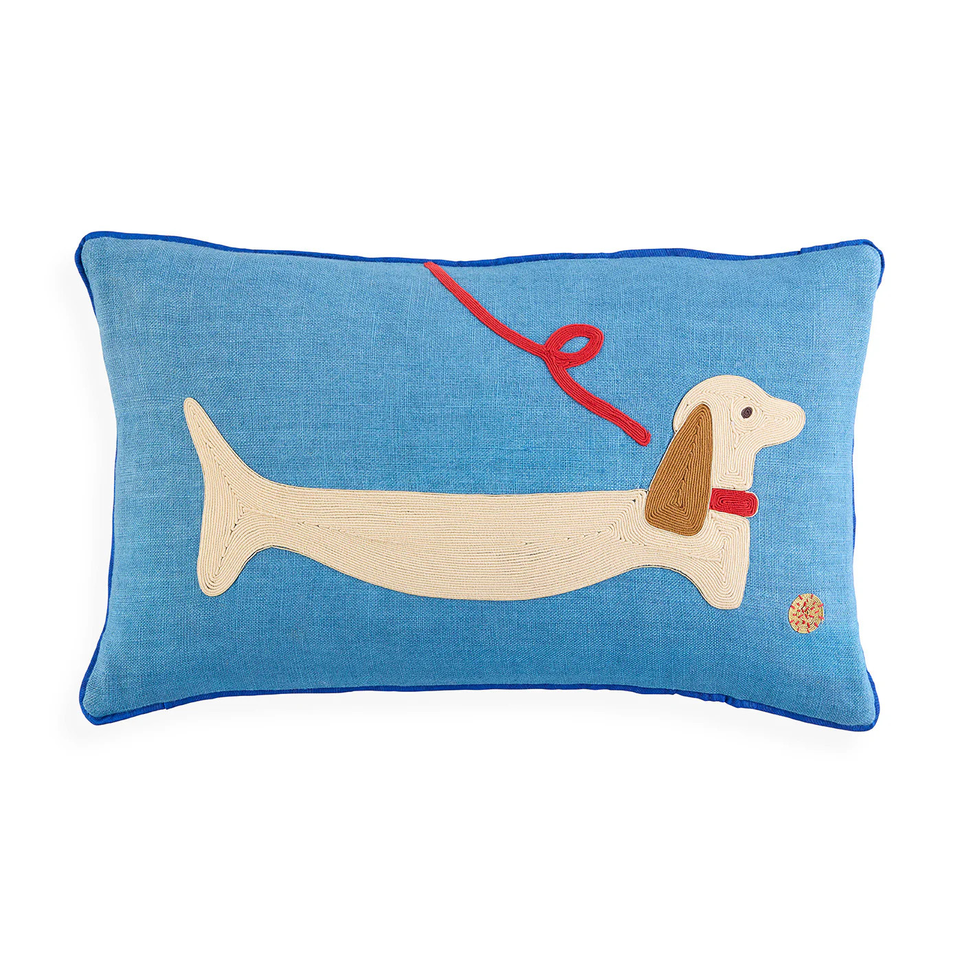 Playa Dachshund Pillow | Jonathan Adler US