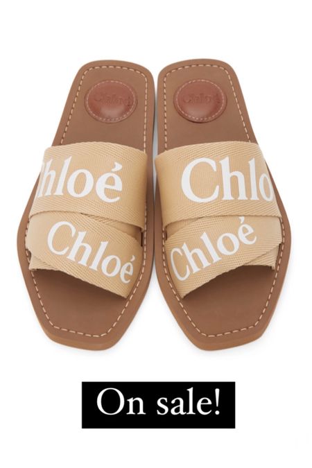 Chloe sandals 

Sale price only shows in your bag at checkout!!!
#ltkseasonal 
#LTKsalealert #LTKshoecrush #LTKFind