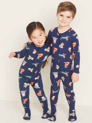 Printed Footie Pajama One-Piece for Toddler & Baby | Old Navy (US)