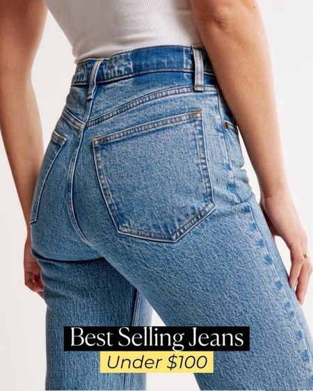 Jeans 
Abercrombie Denim 
Spring Outfit 
#LTKfindsunder100 #LTKSeasonal 