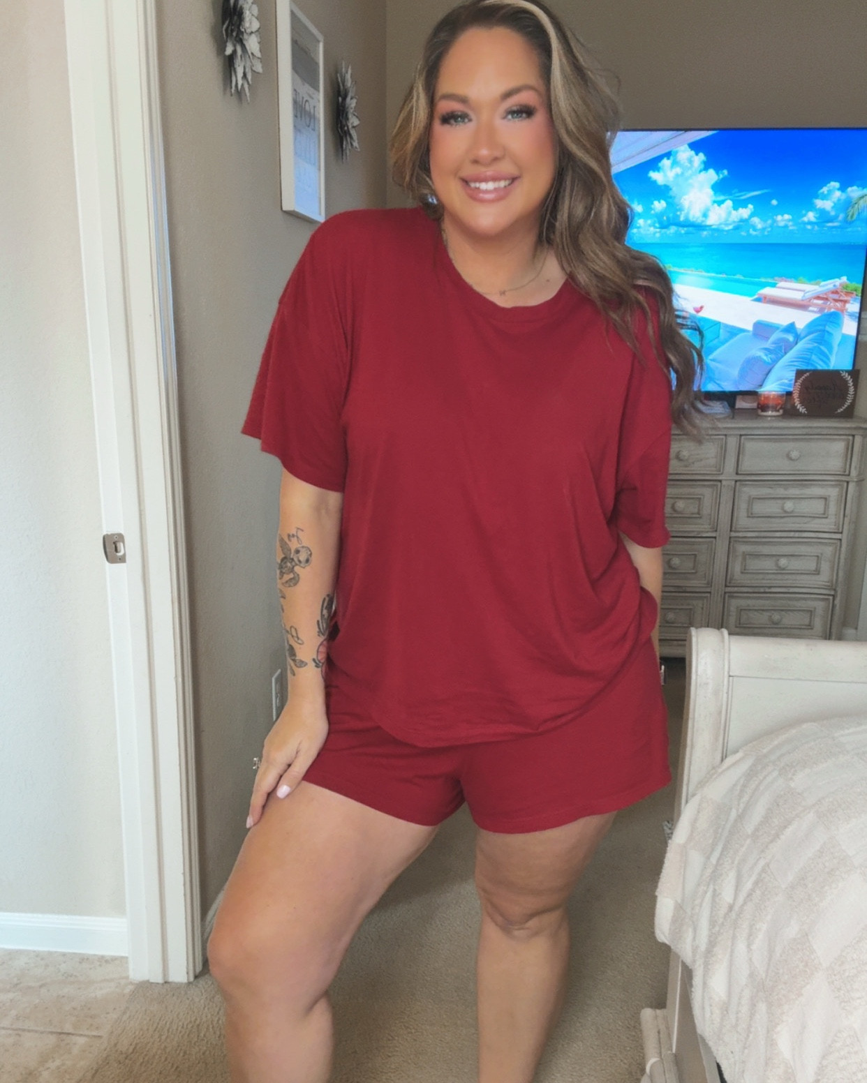 Hanes literally has a style for every single person! You can literally pic any of their comfy lounge sets based off your body style and preference! Imma link the options I have right here !! 

#LTKootd #LTKmomlife #LTKgrwm