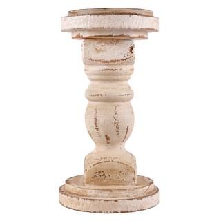 8.9" Cream Wooden Spindle Tabletop Candle Holder by Ashland® | Michaels Stores