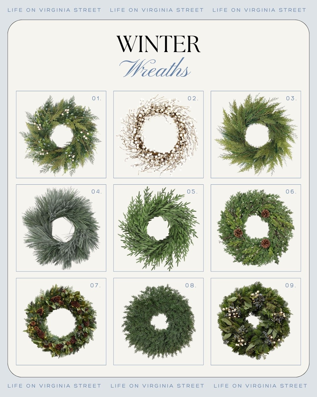 Winter wreaths 🙌🏻🙌🏻

Winter wonderland, winter wreath, evergreenn

#LTKSeasonal #LTKHome