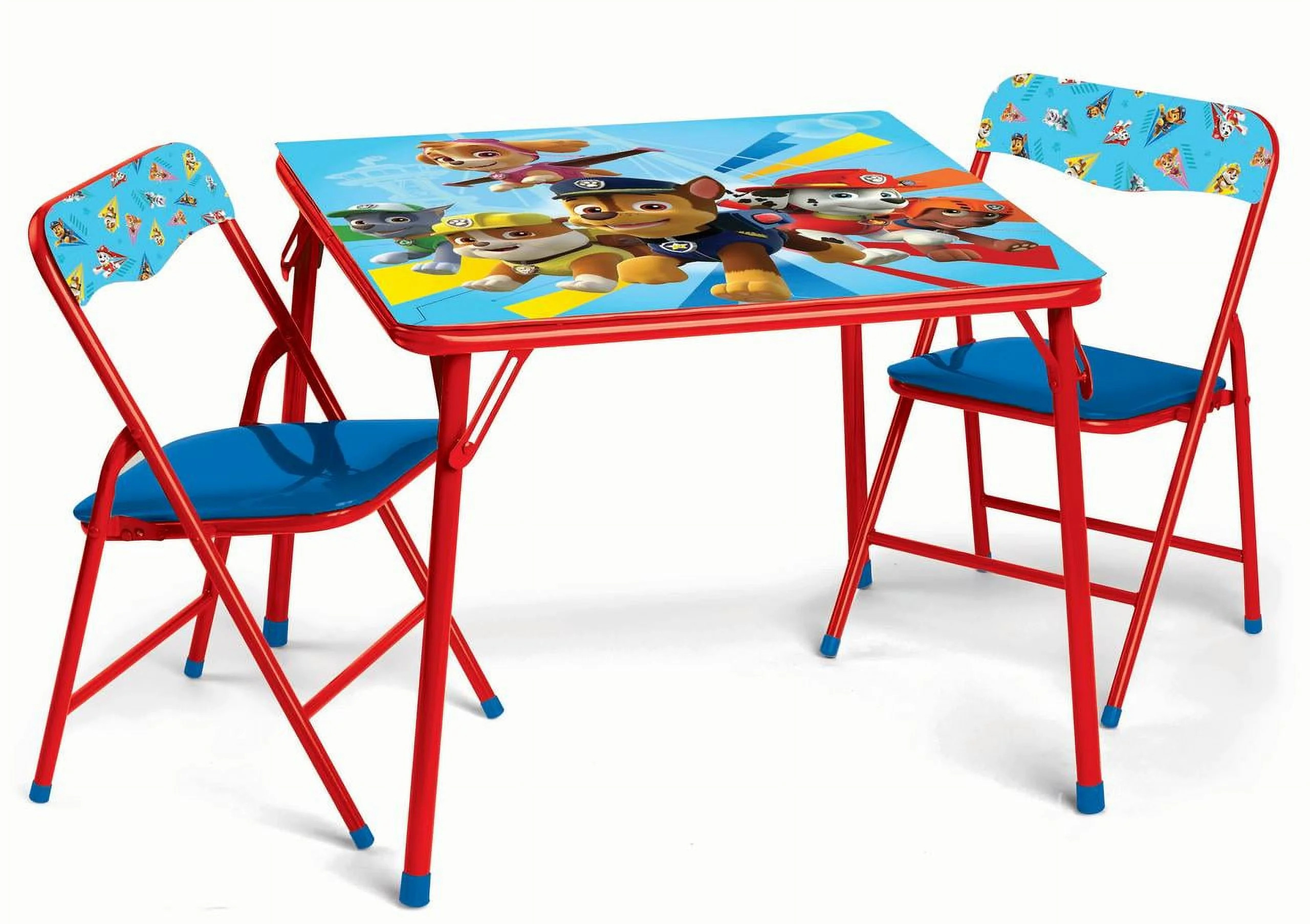 Paw Patrol Kids Activity Table and Chair Set, Multi-Color, 3-Piece | Walmart (US)