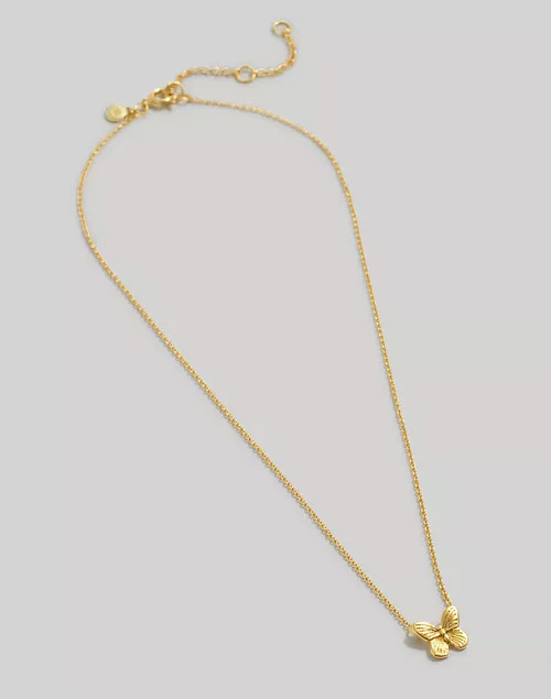 Butterfly Pendant Necklace | Madewell