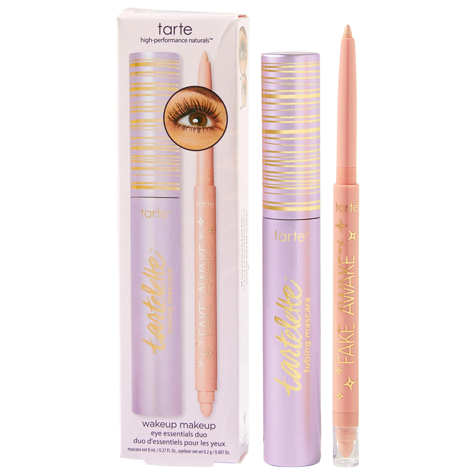tarte wakeup makeup mascara & eyeliner essentials duo set | Sephora (US)