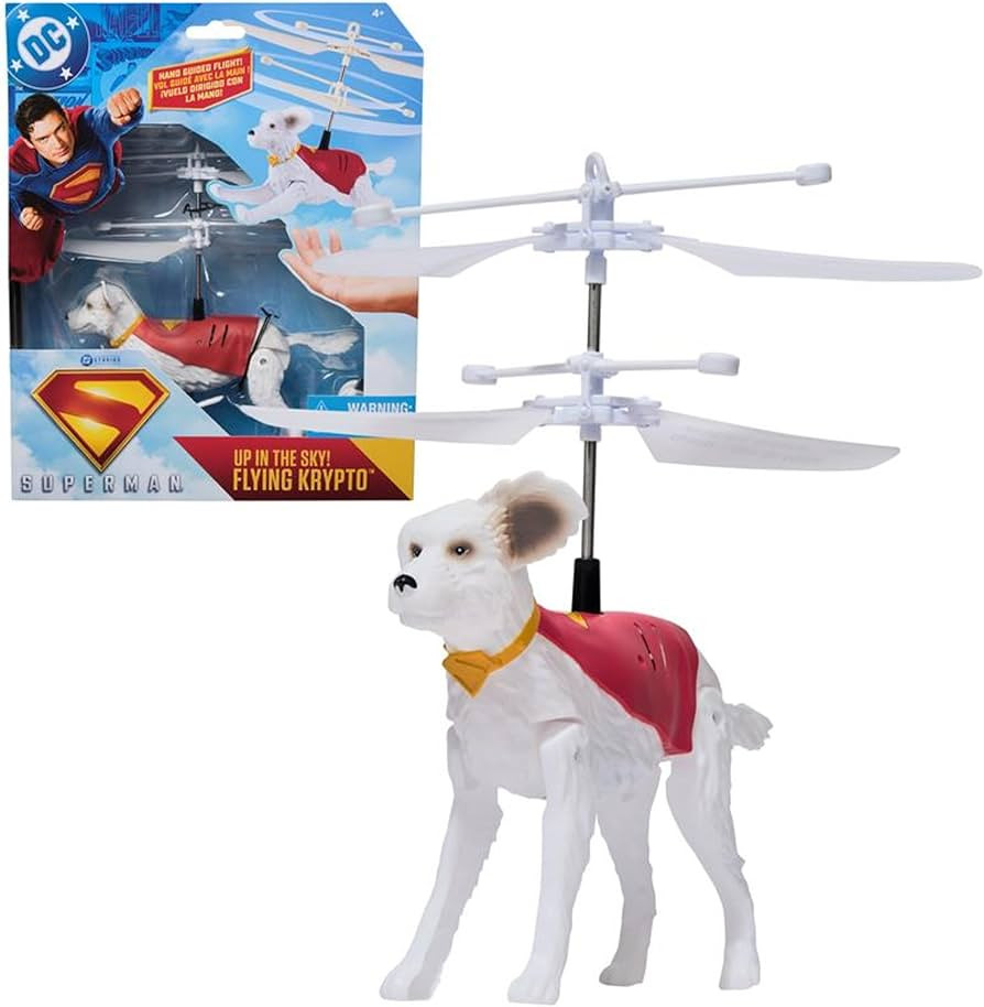 DC Comics, Superman Up in The Sky! Flying Krypto, RC Toys and Remote Control Toys for Kids, 7.5-I... | Amazon (US)