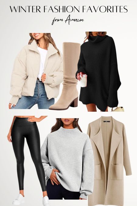 Winter fashion favorites from Amazon! 

#LTKsalealert #LTKstyletip #LTKshoecrush
