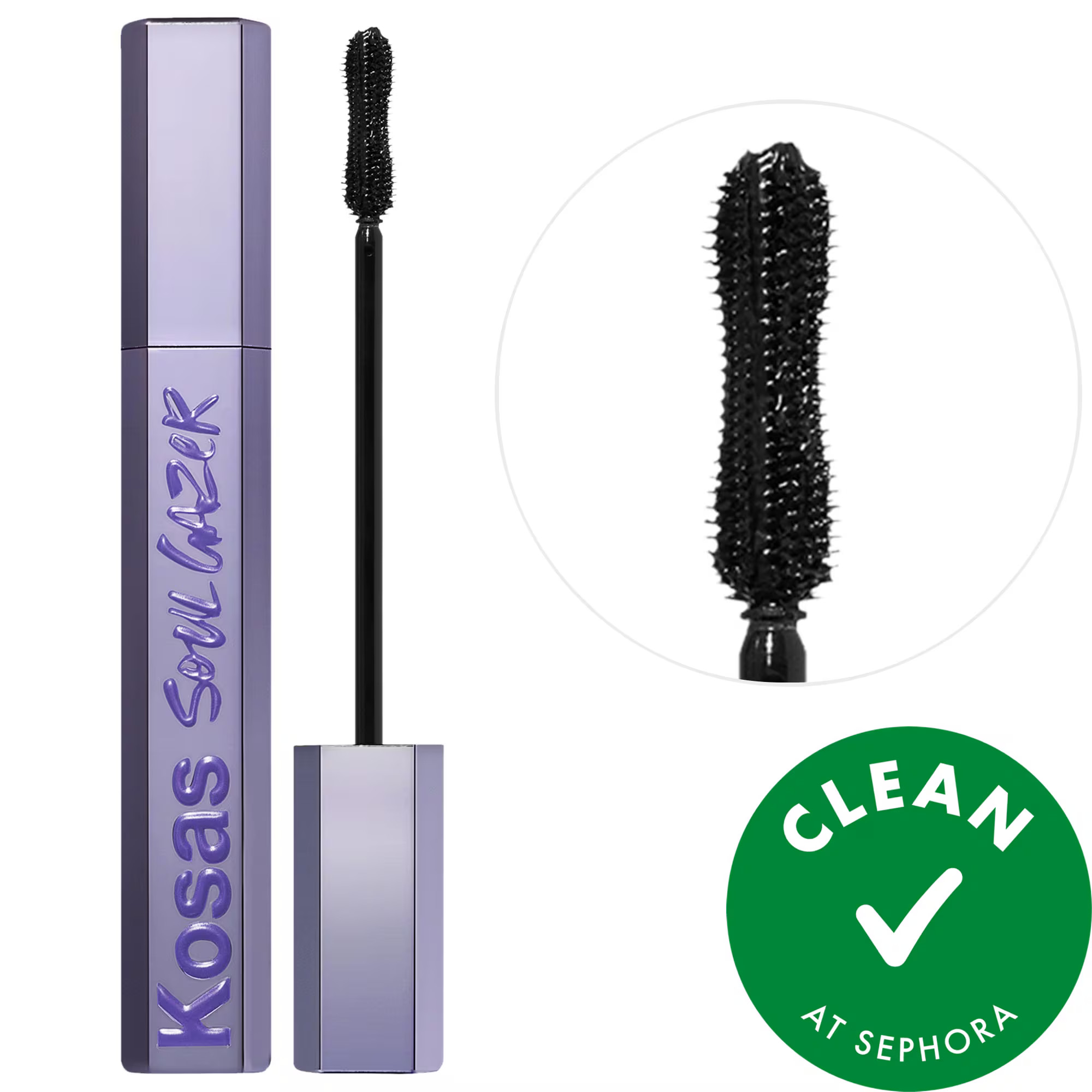 Kosas Soulgazer Lengthening Mascara + Lash Serum in 1 for Sensitive Eyes Hypnotize 0.4 oz/10 mL | Sephora (US)