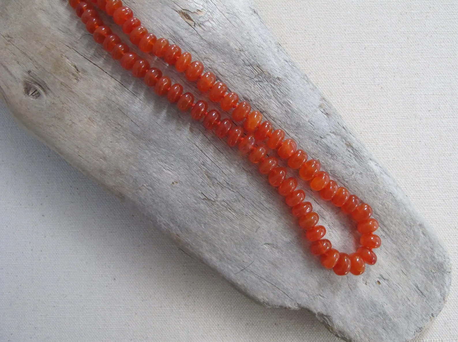 Carnelian Candy Necklace, Citrus Colored Gemstone Gift for Her - Etsy | Etsy (Global)