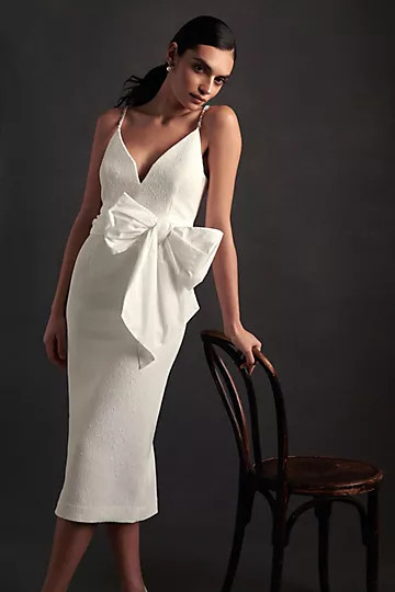 Rebecca Vallance Genevieve Bow Dress | Anthropologie (US)