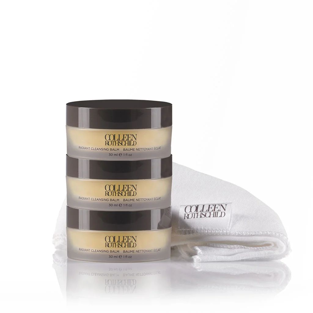 3-Pack Deluxe Radiant Cleansing Balm | Colleen Rothschild Beauty