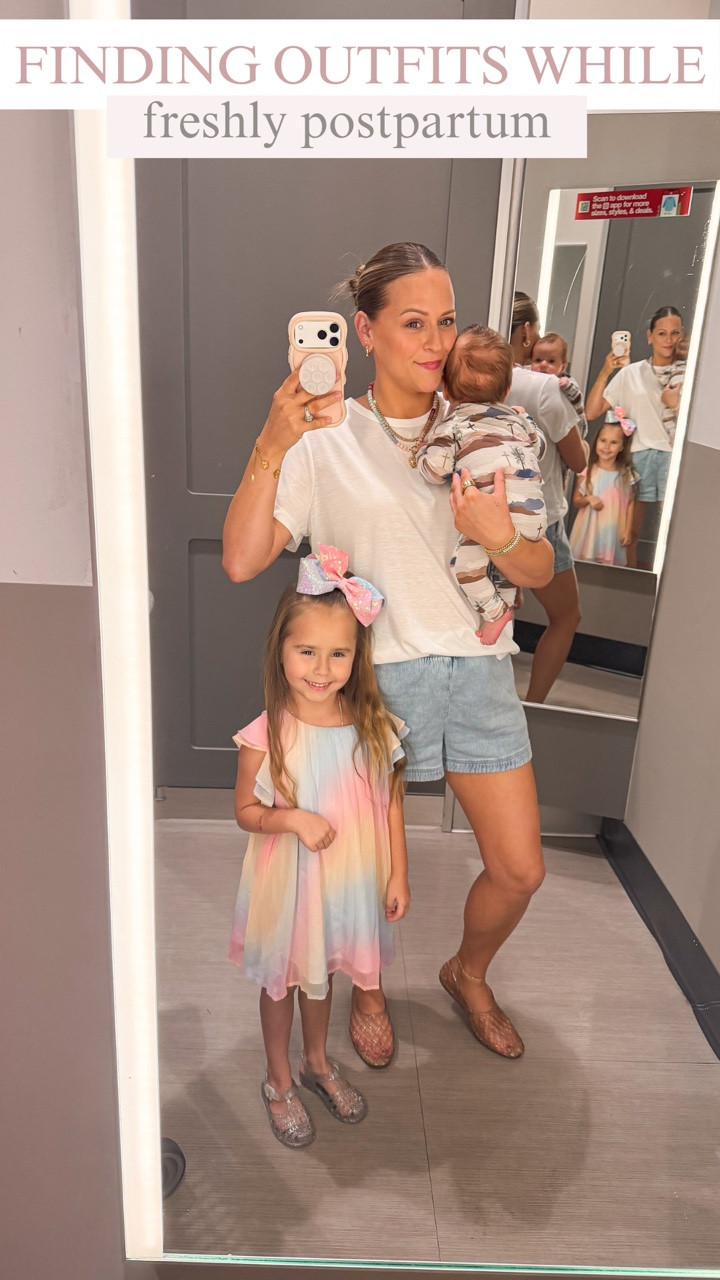 These shorts are now only $25 the best!! Been so comfy for postpartum 
Wearing size medium just ordered them in dark wash!!

#LTKootd #LTKmomlife #LTKBump