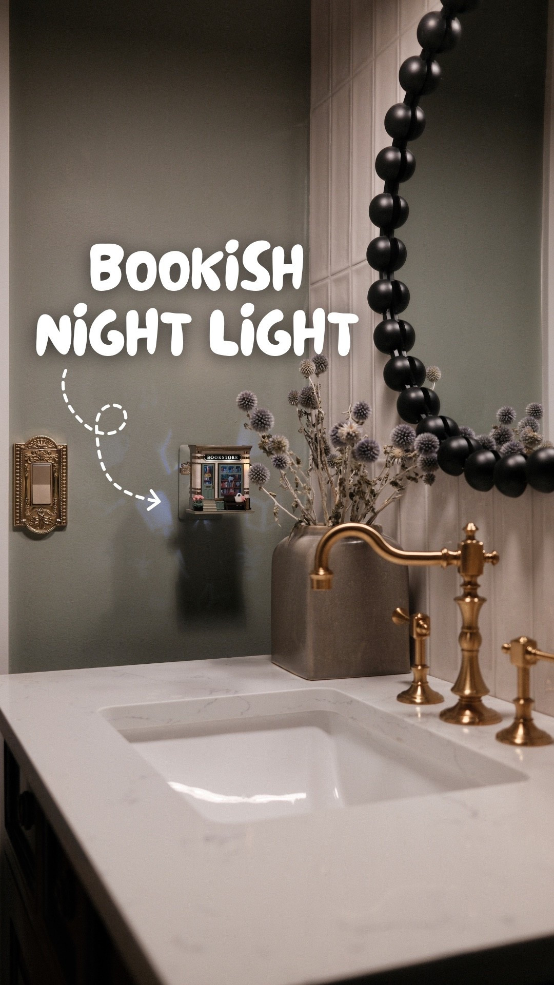 The cutest bookish night light 📚✨💡

#LTKHome