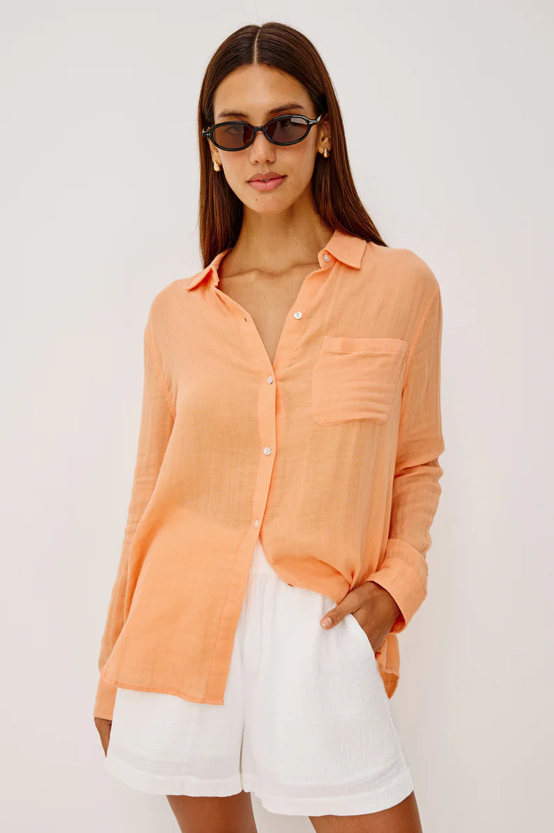 ELLIS SHIRT - PAPAYA | Rails