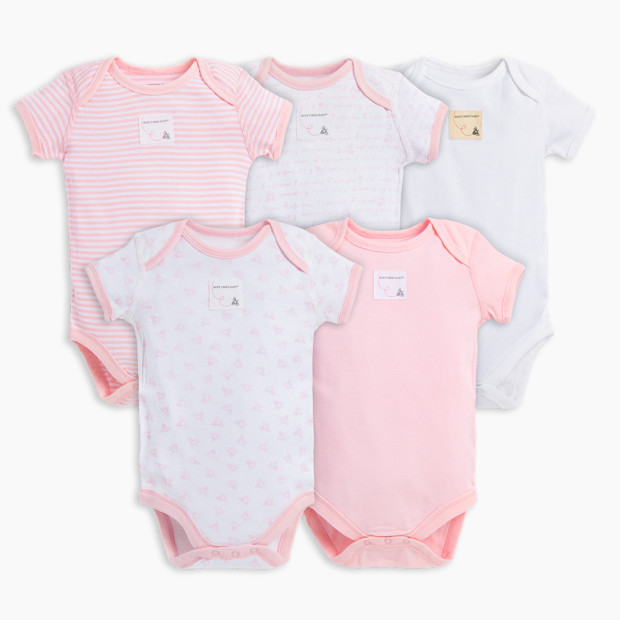 Organic Short Sleeve Bodysuit (5 Pack) | Babylist