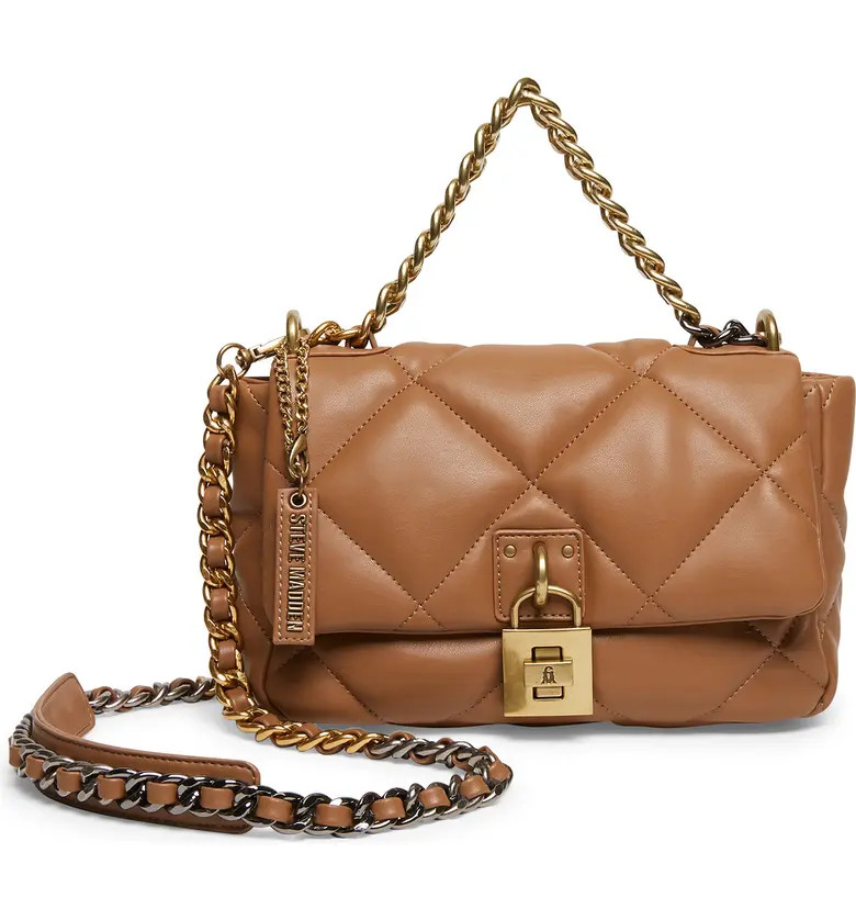Steve Madden Terra Quilted Faux Leather Shoulder Bag | Nordstrom | Nordstrom
