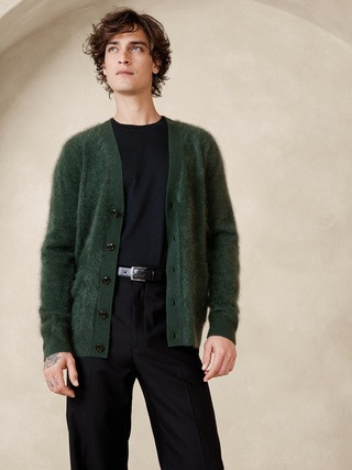 Alta Brushed Cashmere Cardigan | Banana Republic (US)