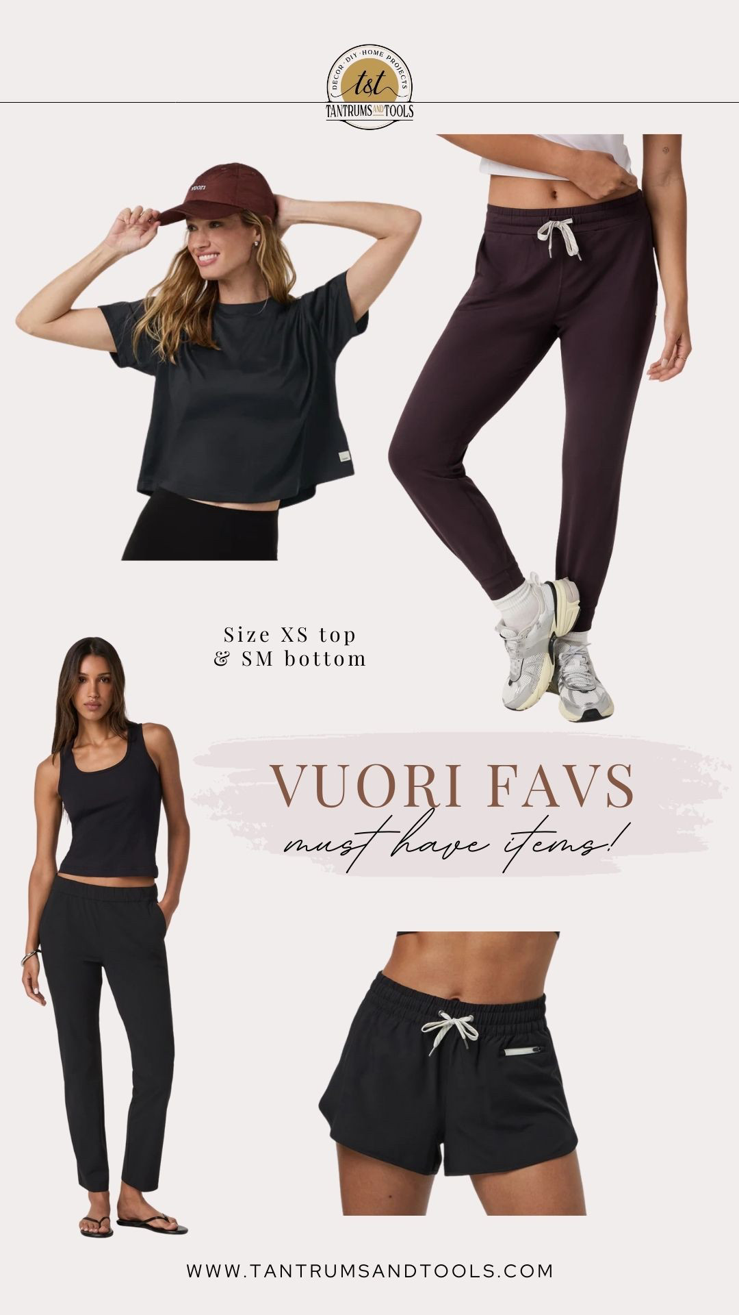 Vuori Favs- I wear at least one of these everyday! Performance joggers, Energy Tee (sooo soft), Clementine Shorts (I prefer the 2.5"), Miles Ankle Pants (literally the most flattering and comfortable pants ever!)

Raisin is a gorgeous new color!!


 

 #LTKFallSale #LTKActive #LTKWorkwear
