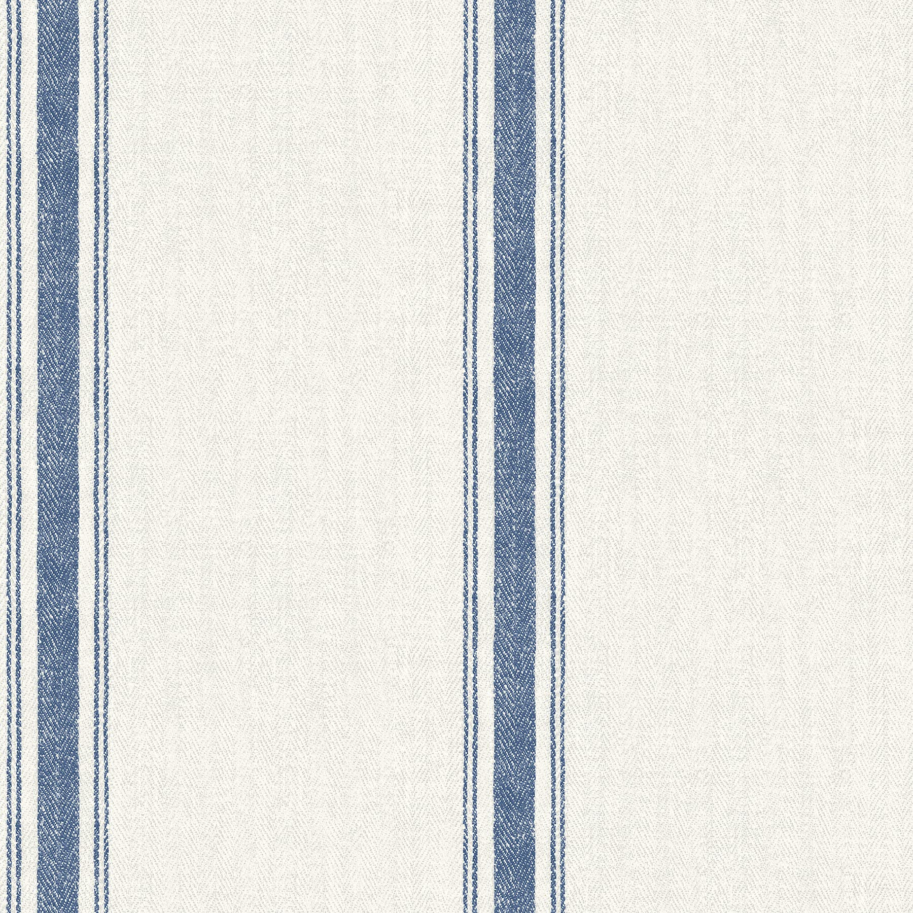 Chesapeake Blue Linette Fabric Stripe Wallpaper, 3115-12462 | Amazon (US)