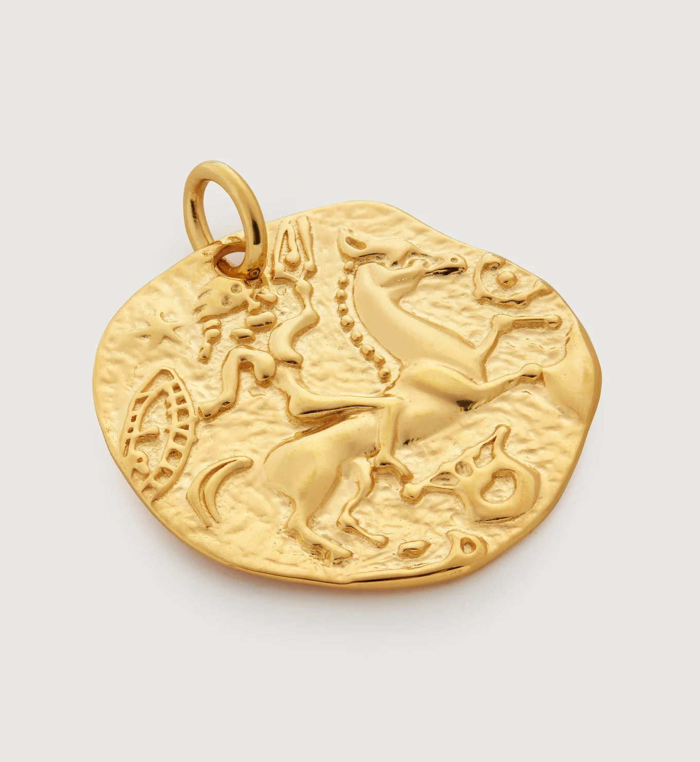 Goddess Coin Pendant | Monica Vinader (Global)