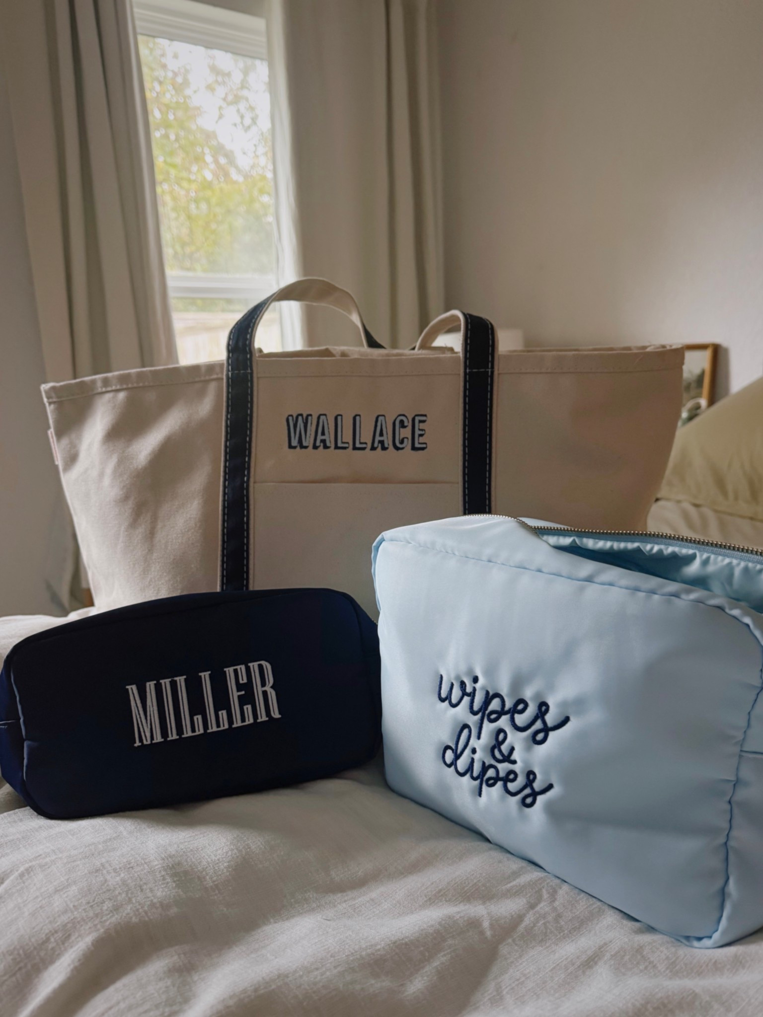 These would make the best gifts! 50% off right now! Size large canvas tote + set of nylon bags  

#LTKBaby #LTKGiftGuide #LTKFindsUnder100