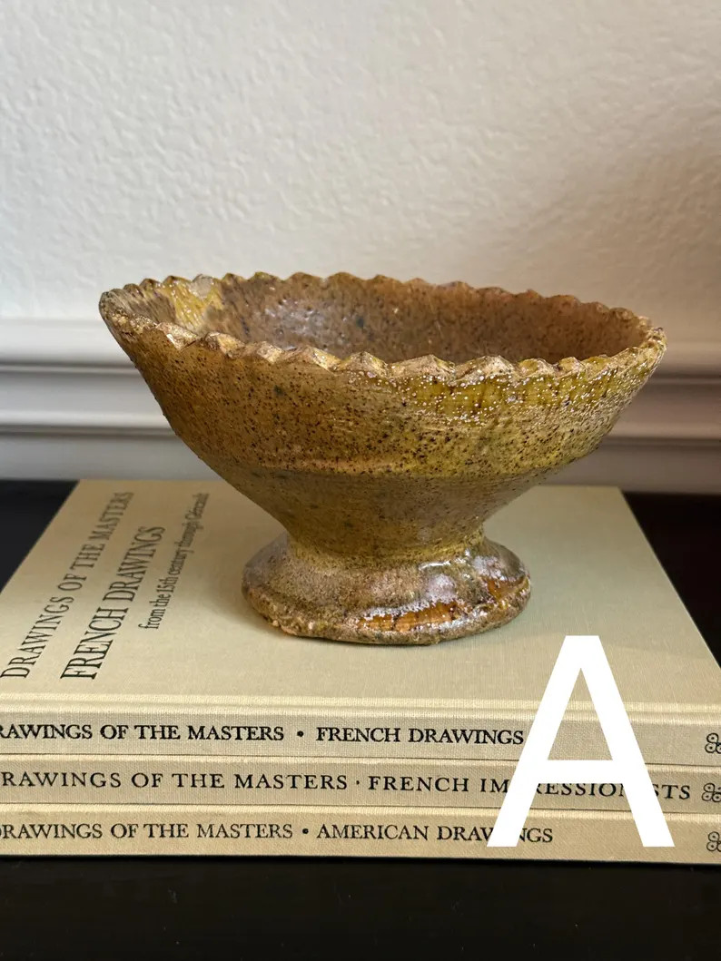 Moroccan Tamegroute Pedestal Bowl | Etsy (US)